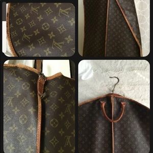 Authentic Louis Vuitton garment bag
